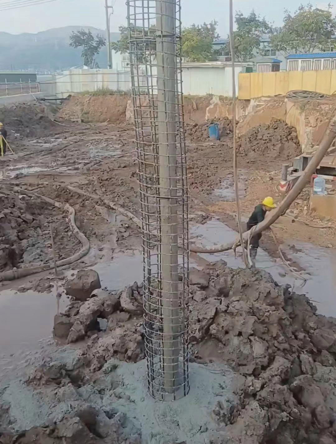 洛阳偃师长螺旋钻孔压灌桩